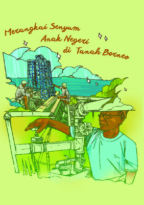 Sampul buku Merangkai Senyum Ana...