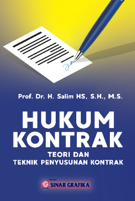 Sampul buku Hukum Kontrak: Teori...