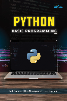 Sampul buku PYTHON BASIC PROGRAM...
