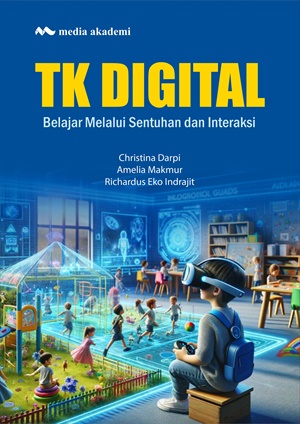 Sampul buku TK Digital; Belajar ...