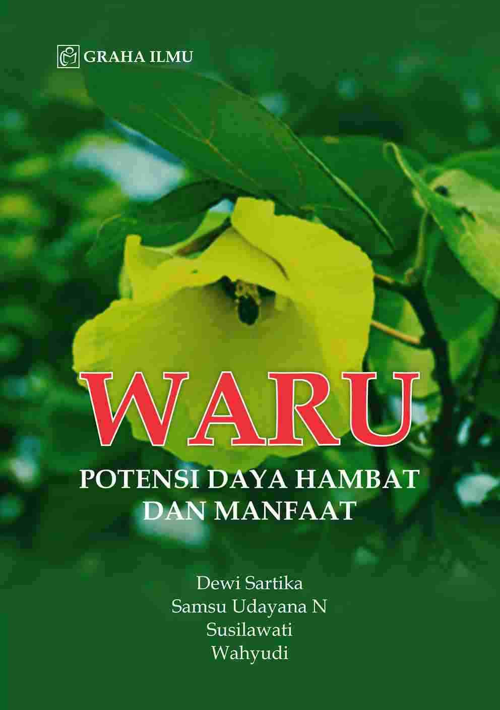 Sampul buku Waru; Potensi Daya H...