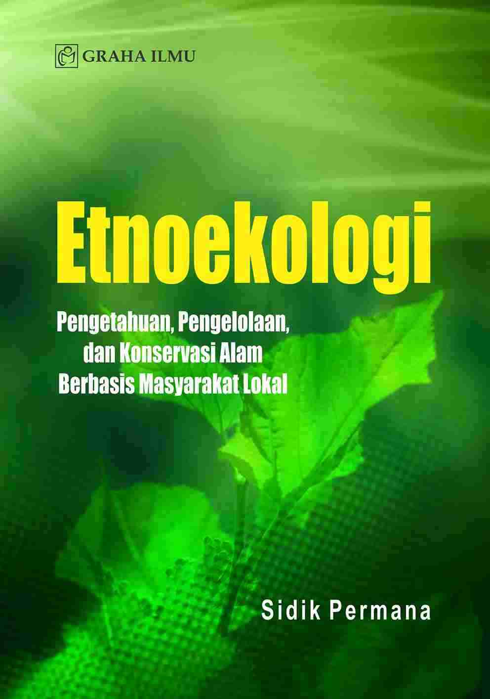 Sampul buku Etnoekologi Pengetah...